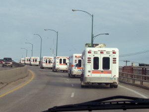 Ambulance Convoy.