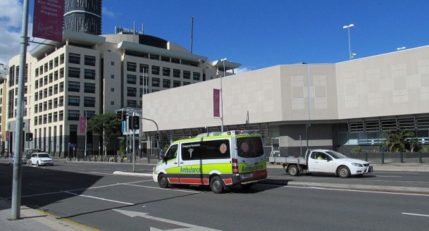 Queensland paramedic in Australia back at work….